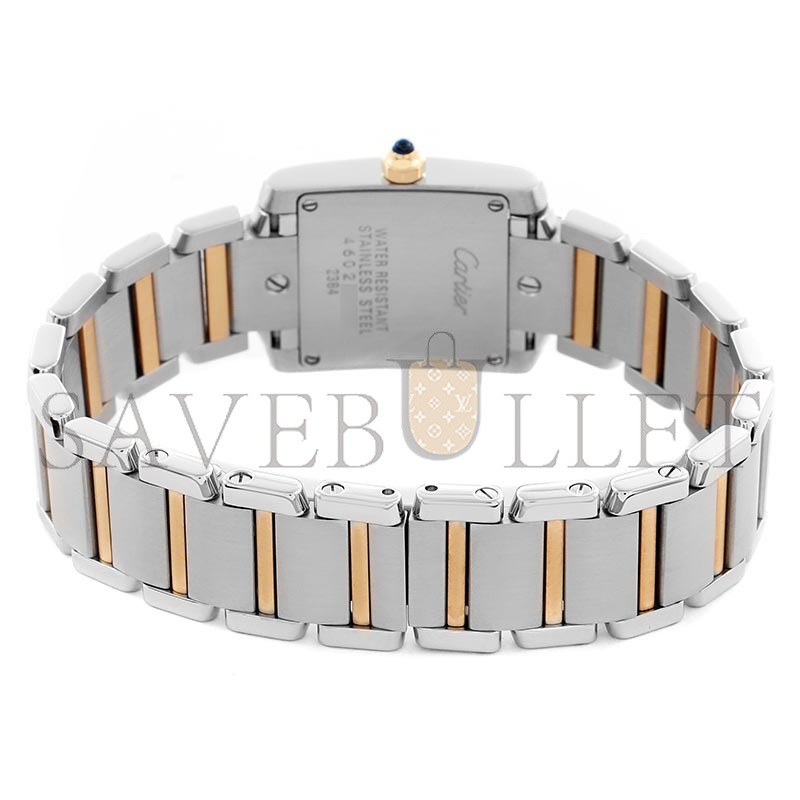 CARTIER TANK FRANCAISE WATCH 25MM W51007Q4